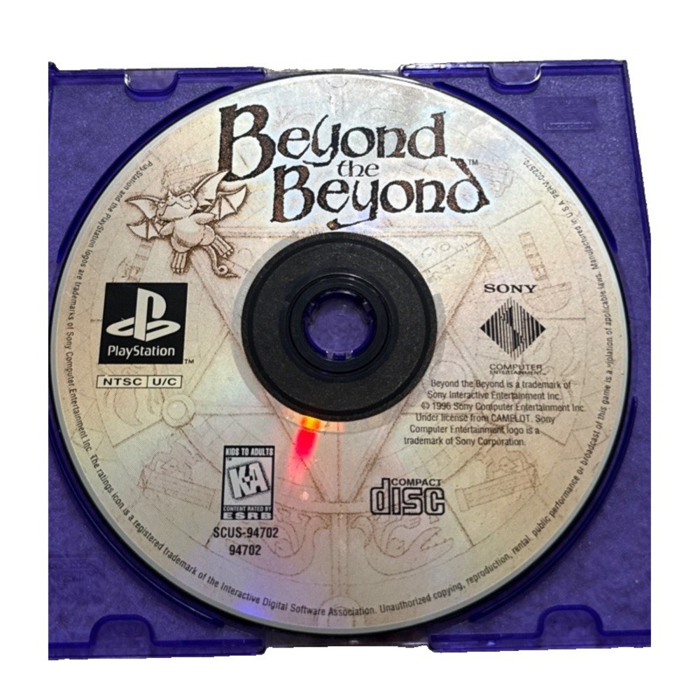 Beyond the Beyond (Sony PlayStation 1, 1996) SONY GAME ONLY LOOSE ps1